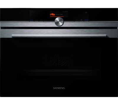 SIEMENS  CS656GBS1B Compact Electric Steam Oven - Stainless Steel
